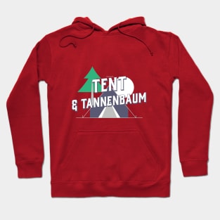 Tent & Tannenbaum Camping Christmas Tree Hoodie